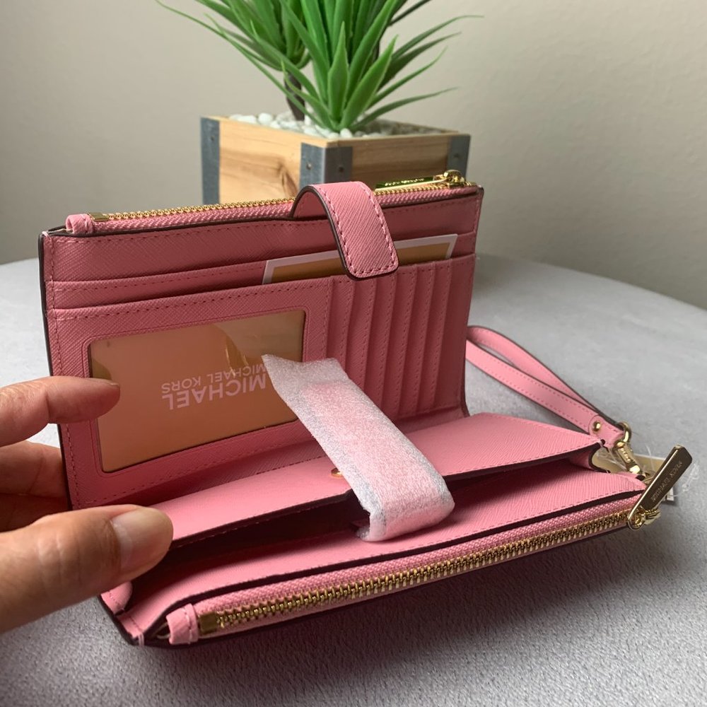 Michael Kors LG Double Zip Wristlet - Picture 5 of 6